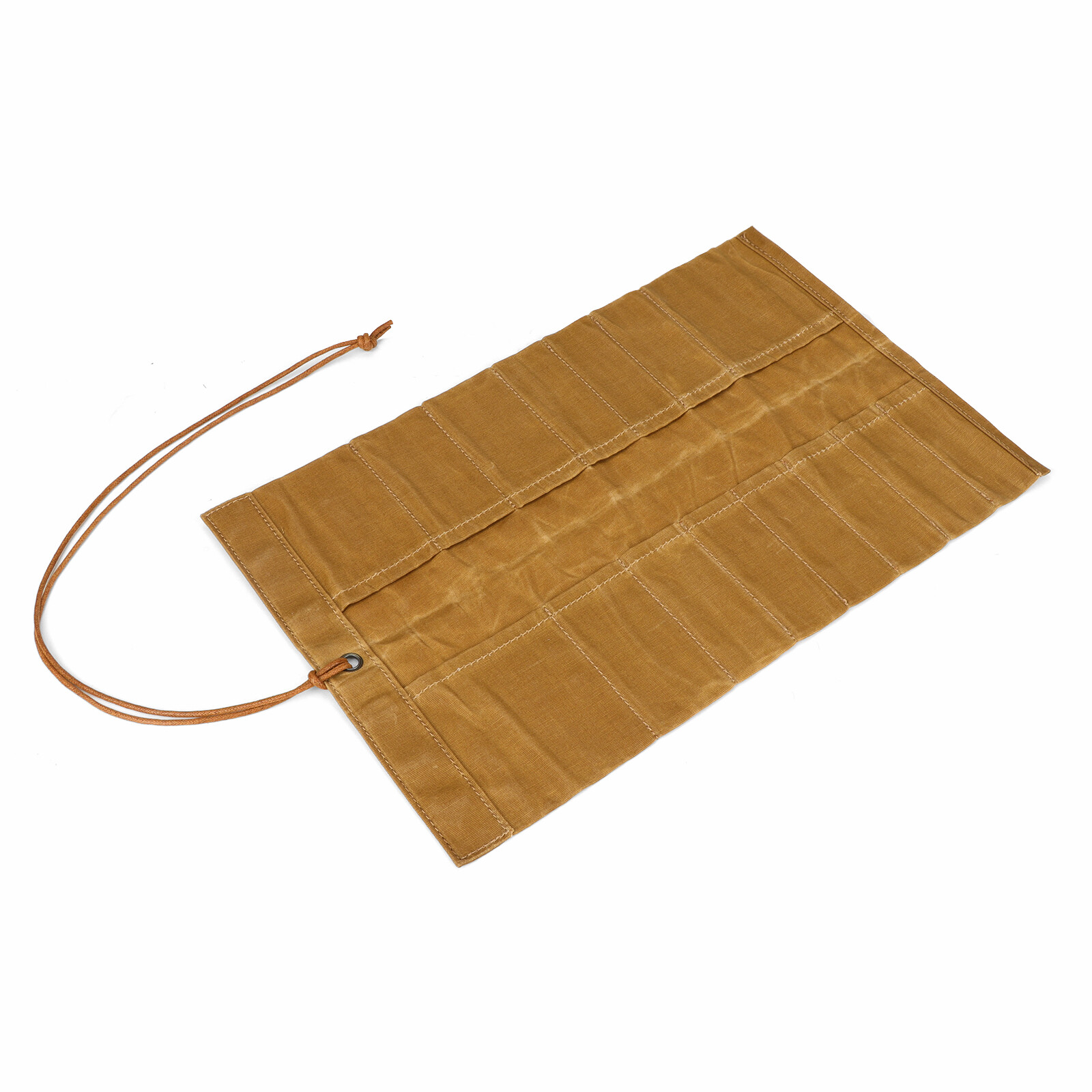 TOURBON Canvas Tool Roll Carry Holder Carving Knife Organizer Bag Handy Pouch