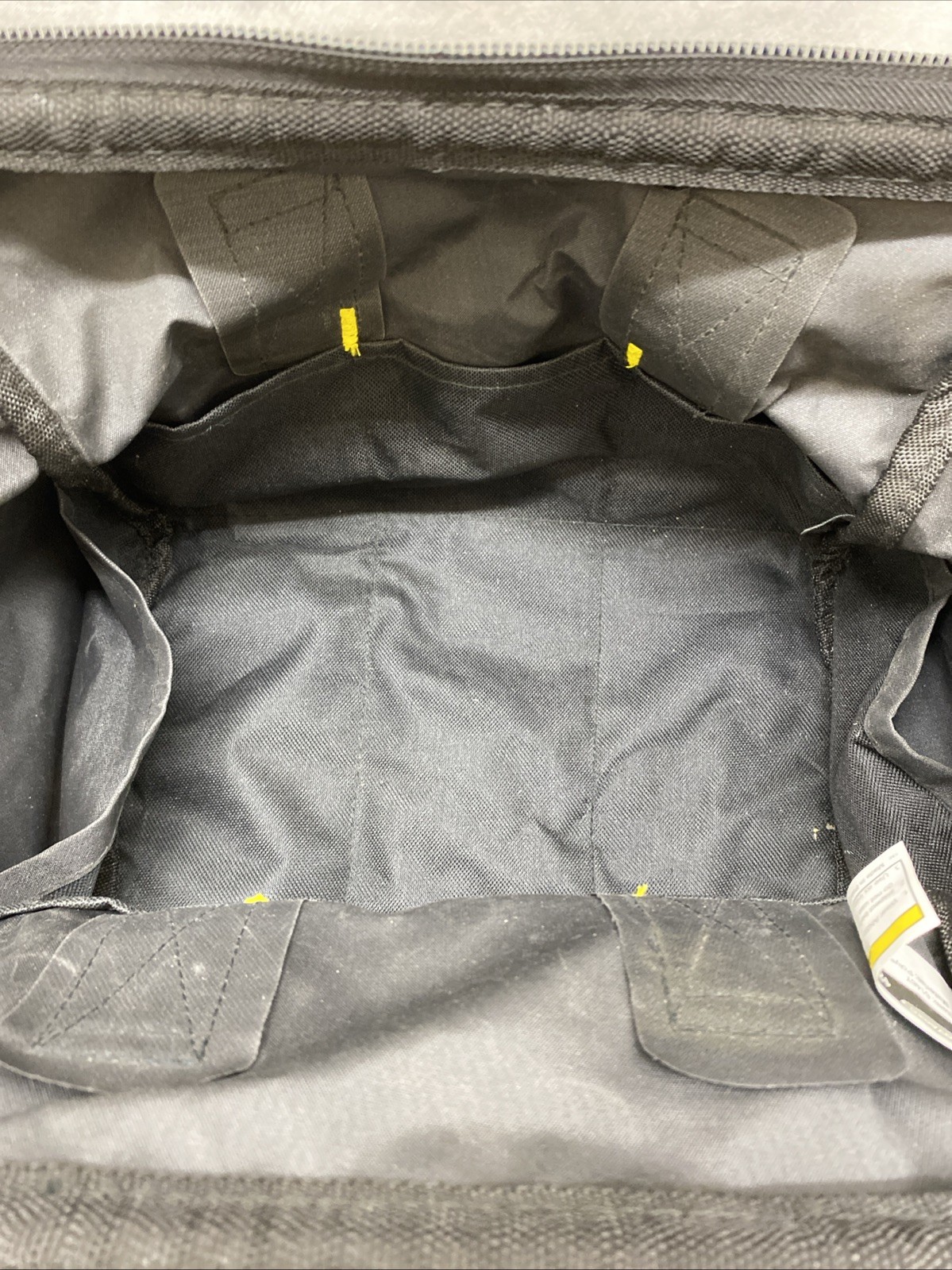 Voyager 12” Portable Tool Bag Item#61467 Black Polyester Zip Closure