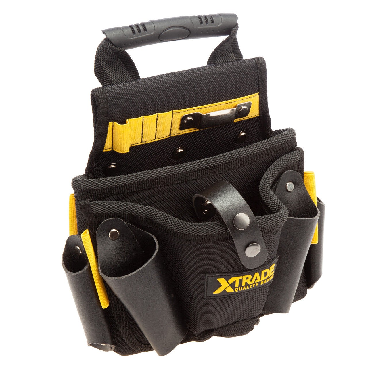 XTrade Tool Pouch and Drill Holster 28 x 26 x 11cm Leather & Polyester X1900013