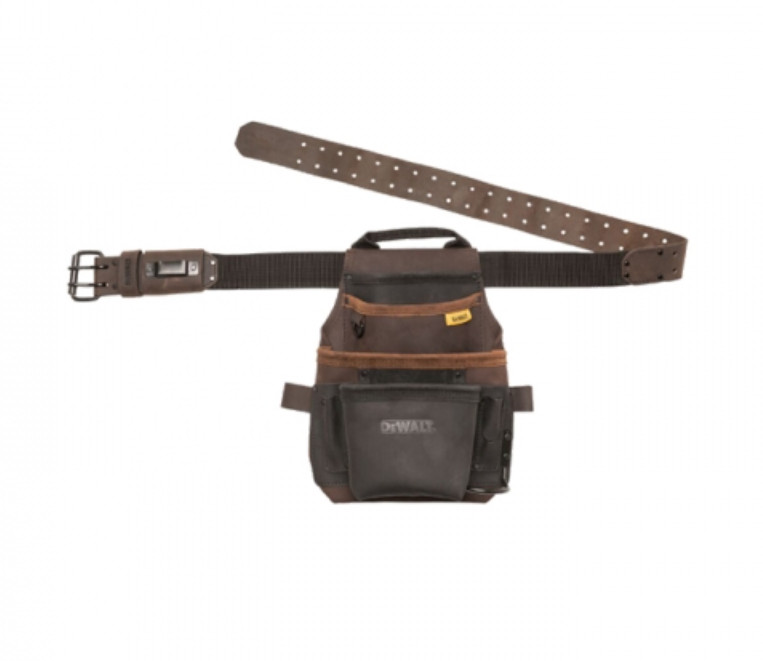 DeWalt DWST550115 Durable Leather Construction Tool Pouch