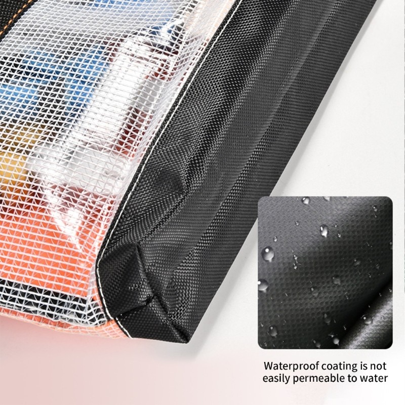 Waterproof Tool Storage Pouch 1680D Oxford Fabric Antistatic Metal Hook Design