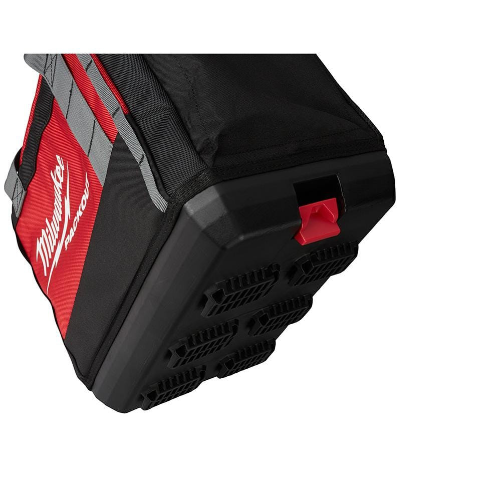 Tool Bag Spacious Storage Compartment with 15 Inch Zipper Pouches PACKOUT Red