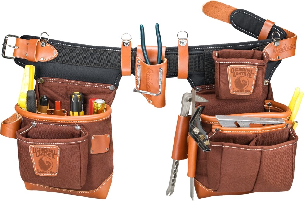 Occidental Leather 9855LH Caf? Left Handed Adjust-to-Fit FatLip Tool Belt Set
