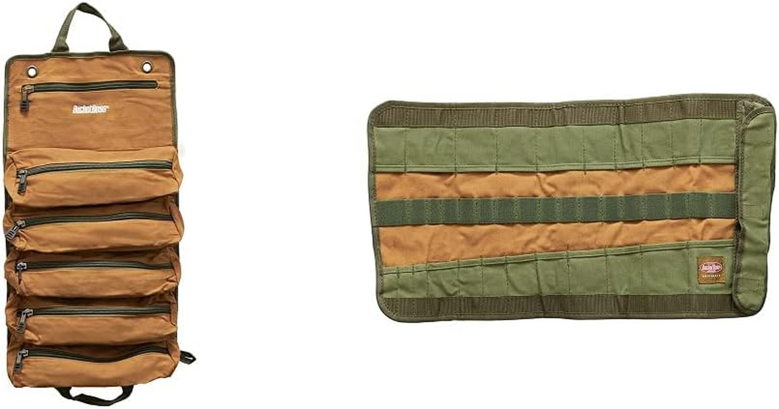Tool Bags – Original Series Brown Canvas Tool Roll and Super Roll