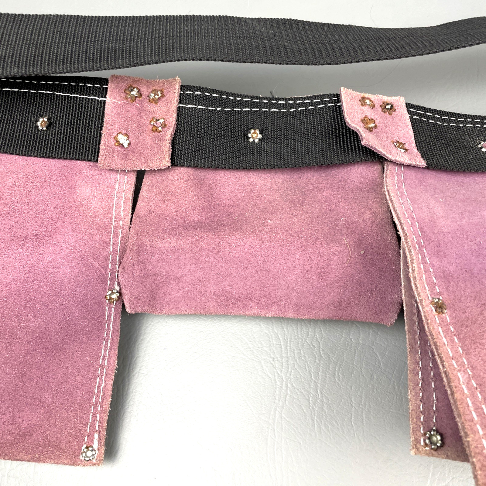 Graintex Professional Purple Suede Leather Tool Belt Work Apron