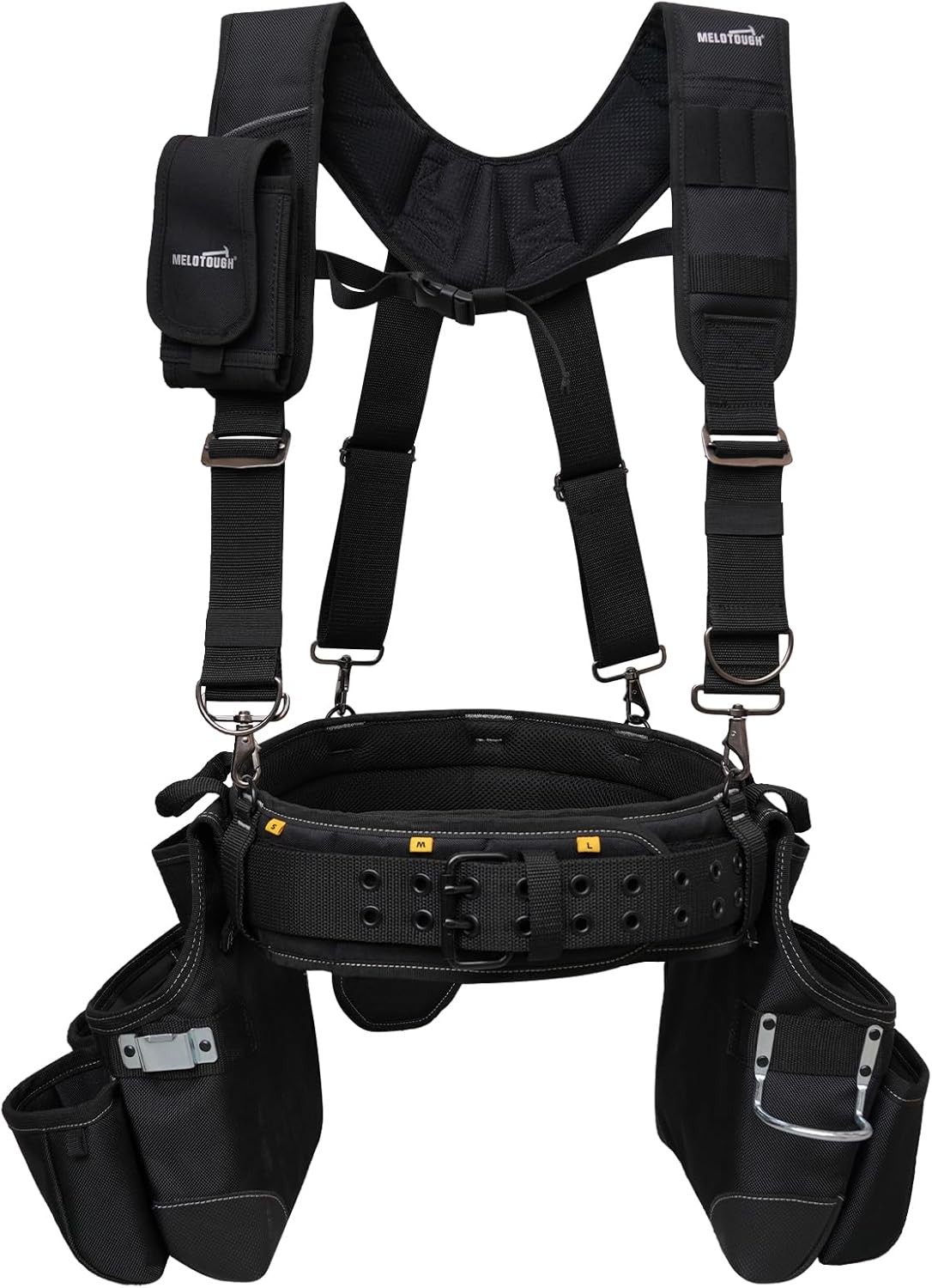Contractor Tool Belt Suspender Rig