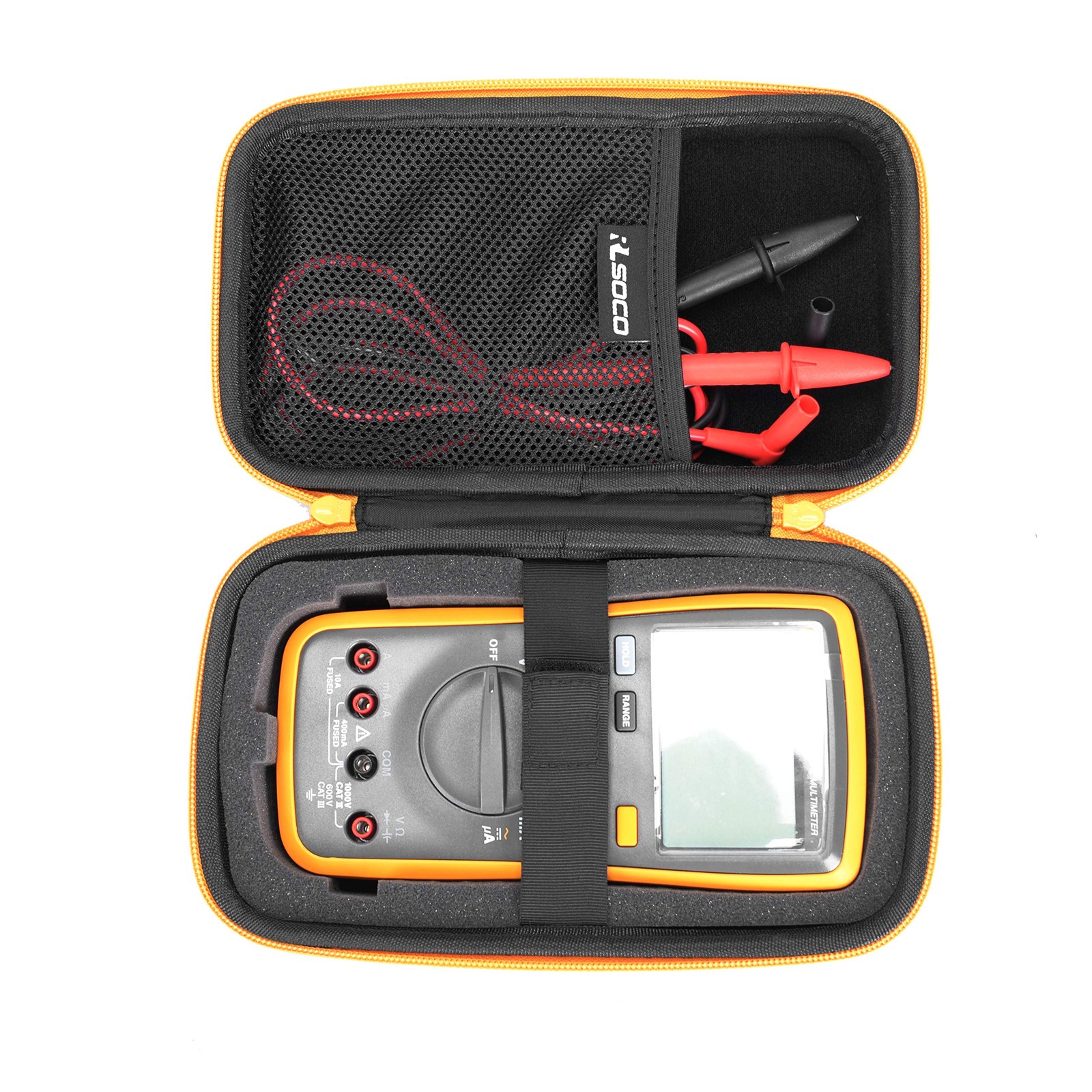 RLSOCO Hard Case for Fluke 15B+/17B+/117/106/107/115/101/179/116/177/113/114/…