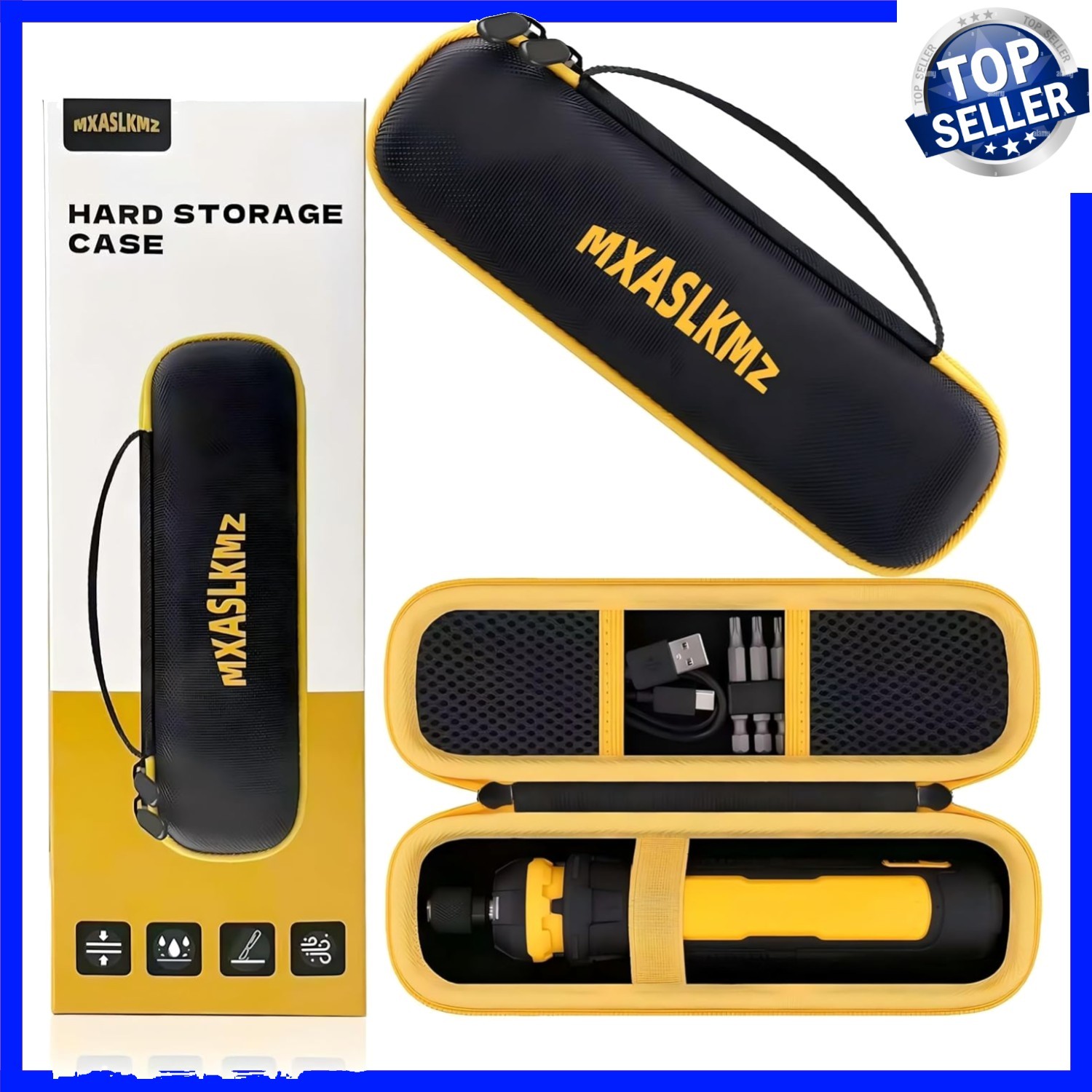 Case for DEWALT DWHT66719 4V Cordless Screwdriver, Hard EVA Protective Carryi…
