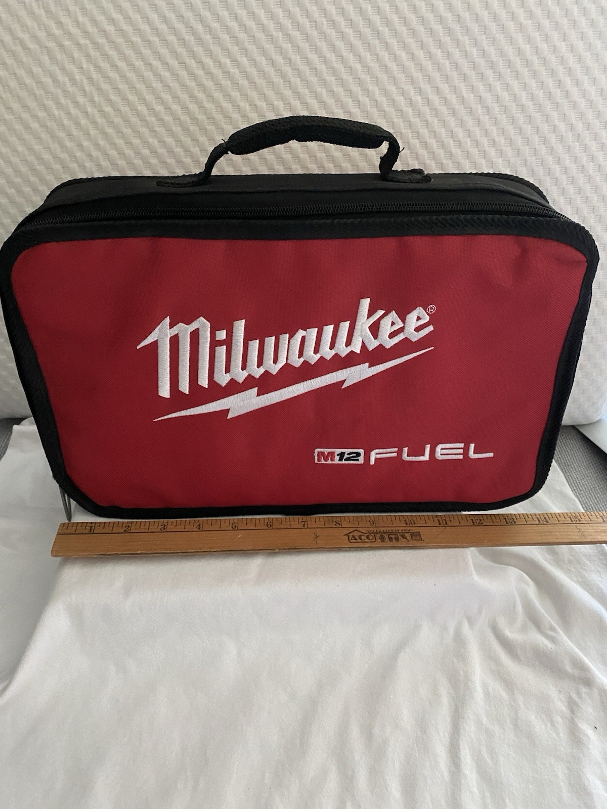 Milwaukee M12 FUEL 14in Tool Bag Contractor Soft Case Zipper Brand New