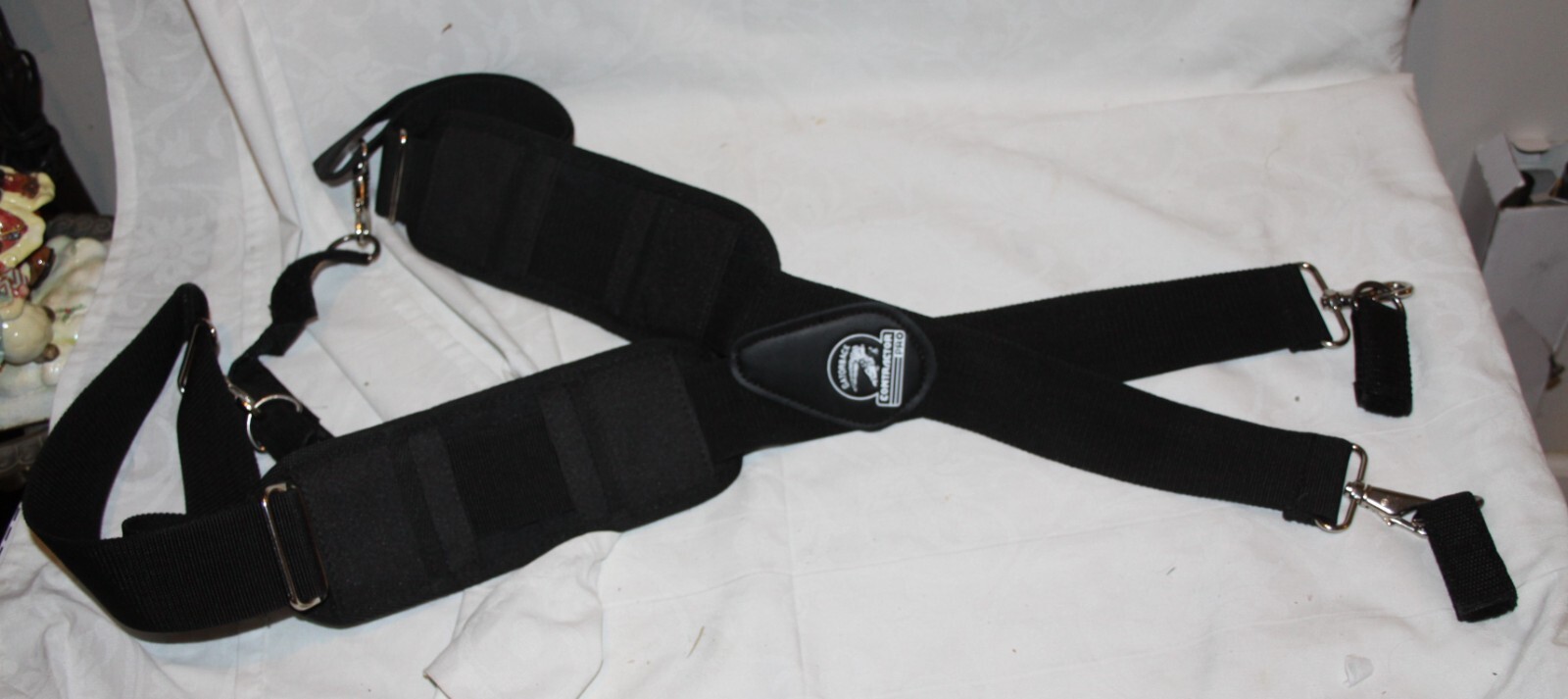 Gatorback Contractor Pro Tool Belt Size Large NO Pouch Black Canvas Belt Only