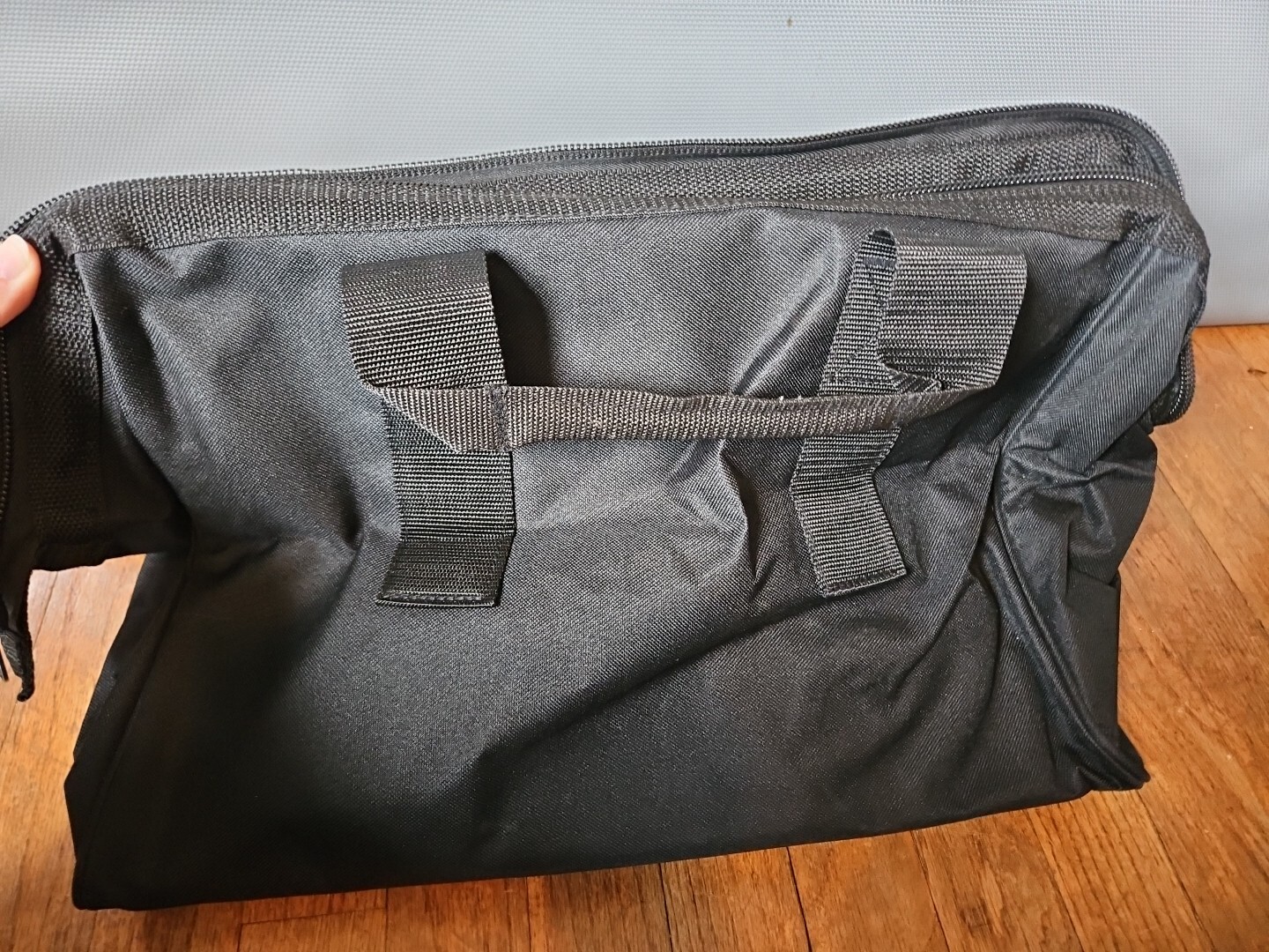 Craftsman Ballistic Nylon Red Black Tool Bag 12.25″ X 17.5″ Construction Work