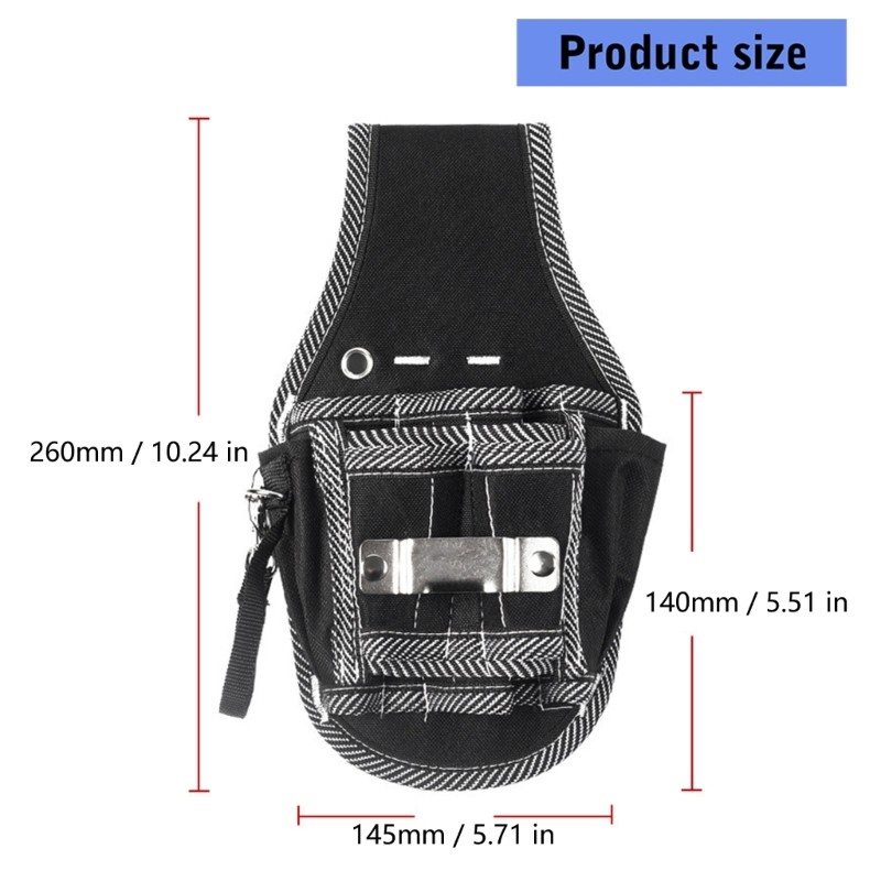 Garden Tool Pouch Garden Tool Belt Tool Pouch with Pockets Tool Bag Household