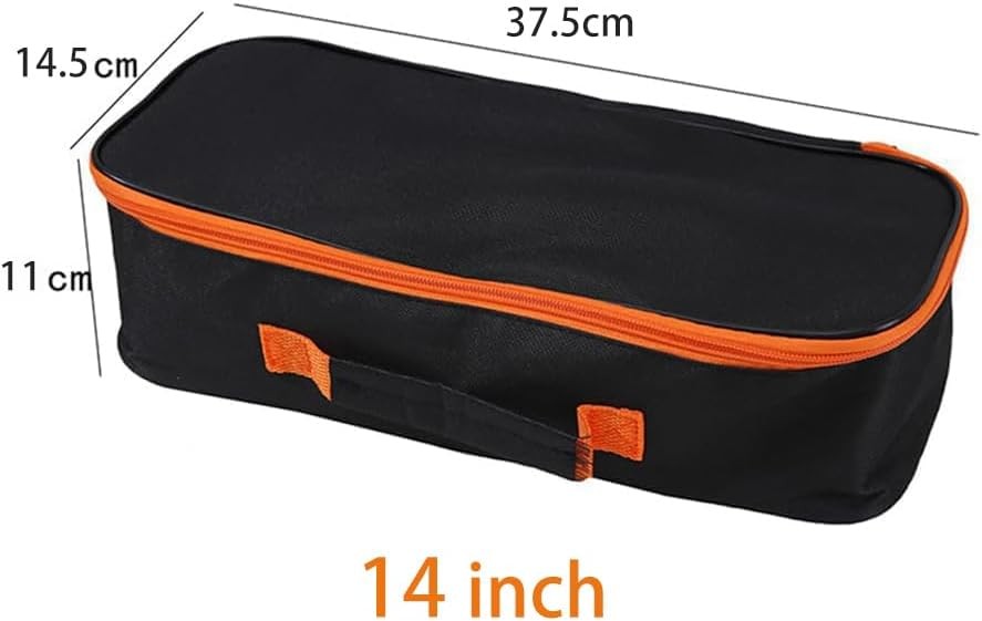 3pack Tool Pouch with Zipper Utility Small Tool Bag for Screw Plier Wrench Screw