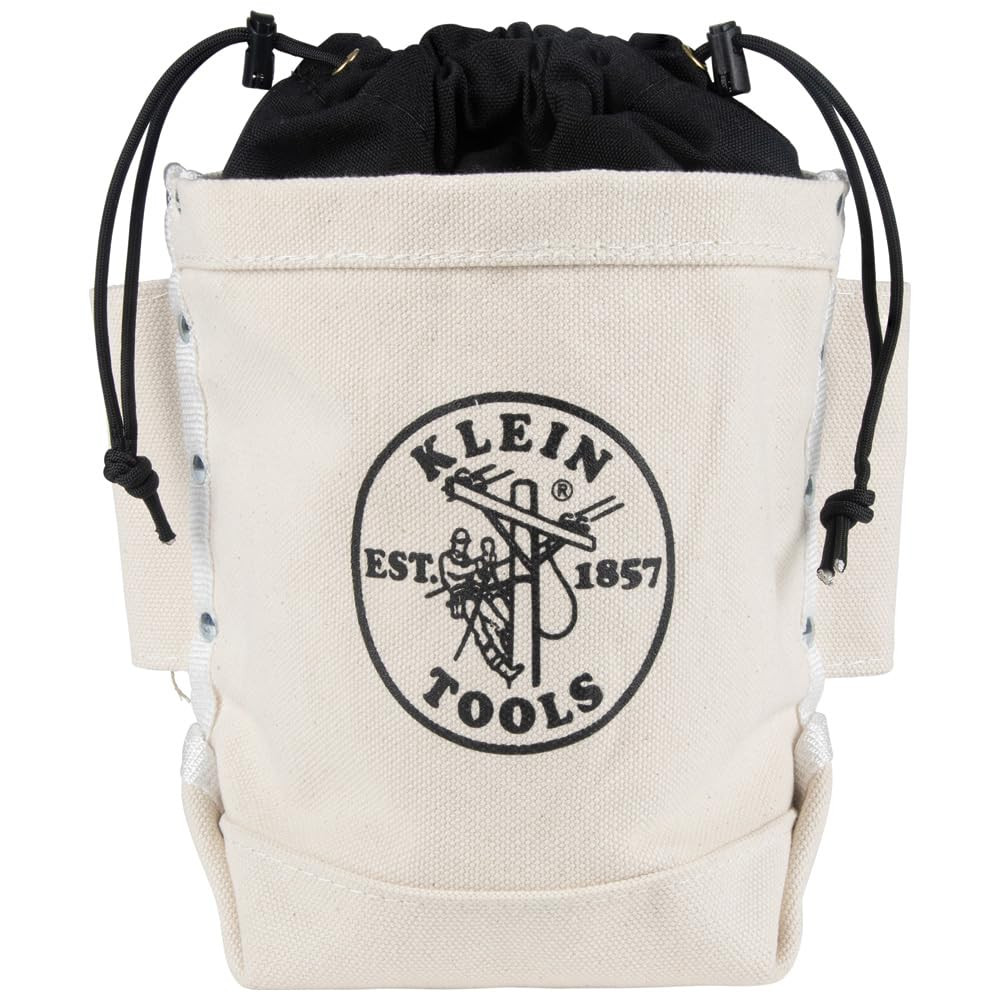 s 5416TCP Tool Bag, Extra Tall Top Closing Bolt Bag with 3-Inch Drawstring, Heav