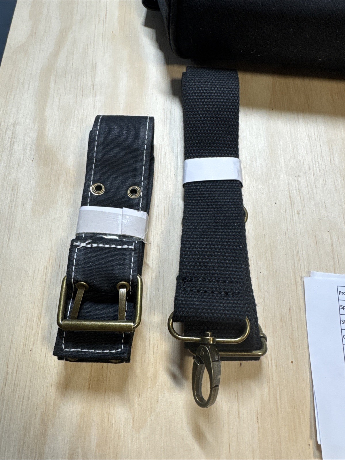 ARCFOX Black – Waxed Canvas Tool Pouch.