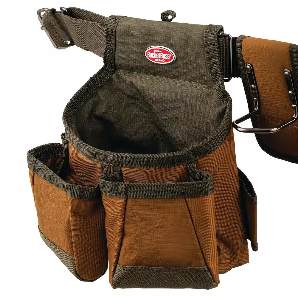 23.75 In. 10-Pocket Builder’S Work Tool Belt Rig