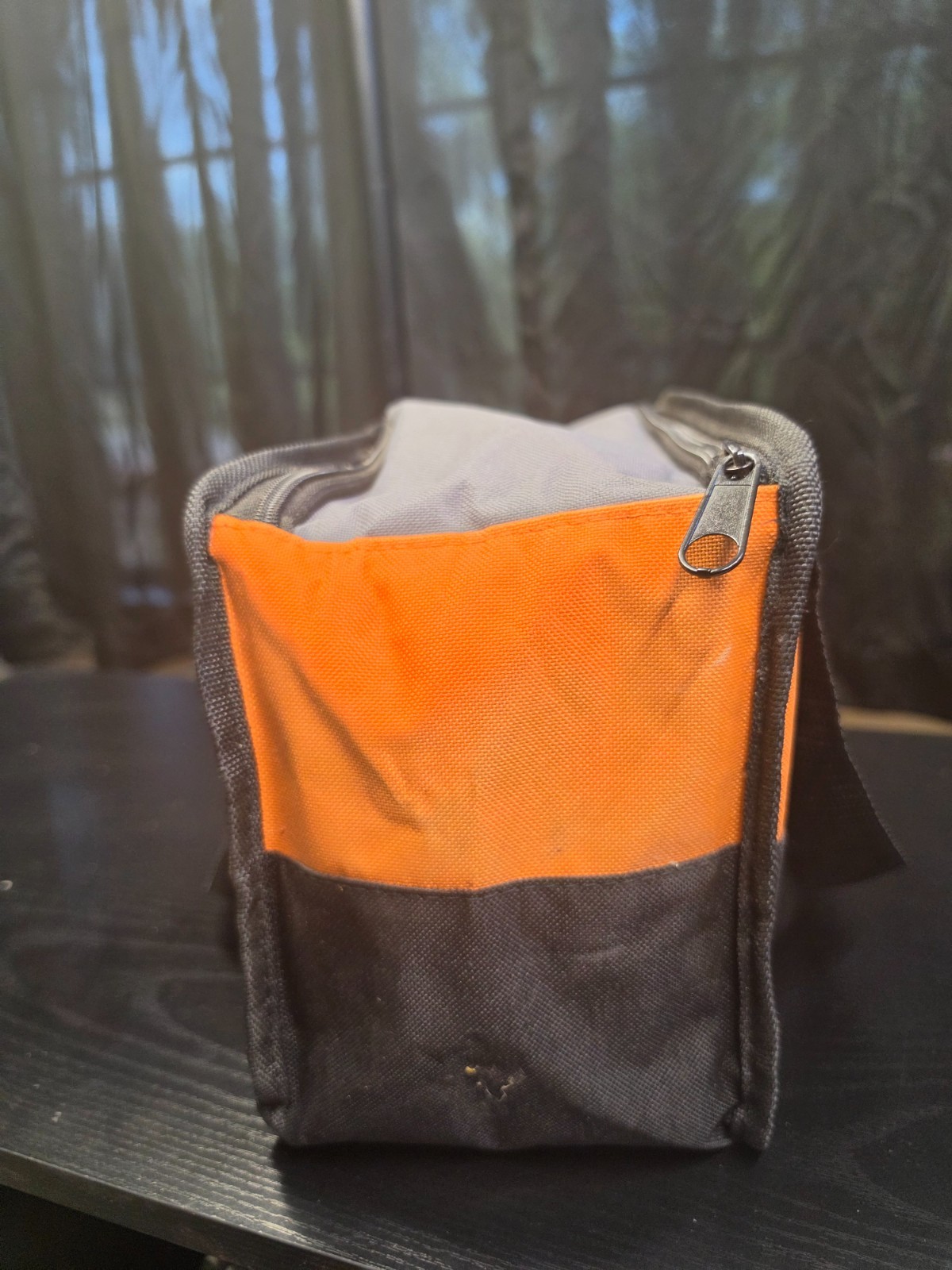 RIDGID Tool Bag Heavy Duty Contractor Storage Carry Bag Orange Black Zippered