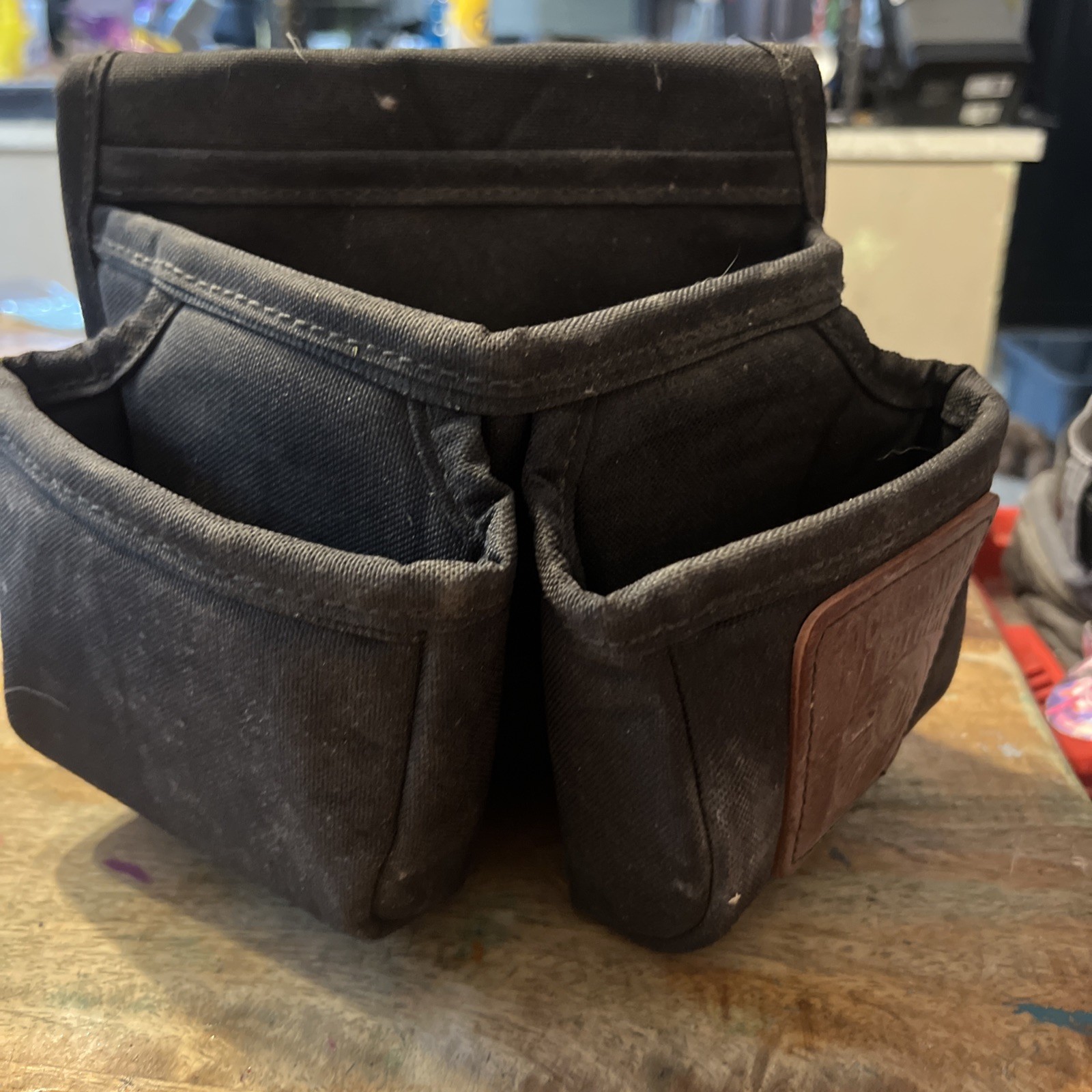 Occidental Leather Black Clip On 7 Pouch