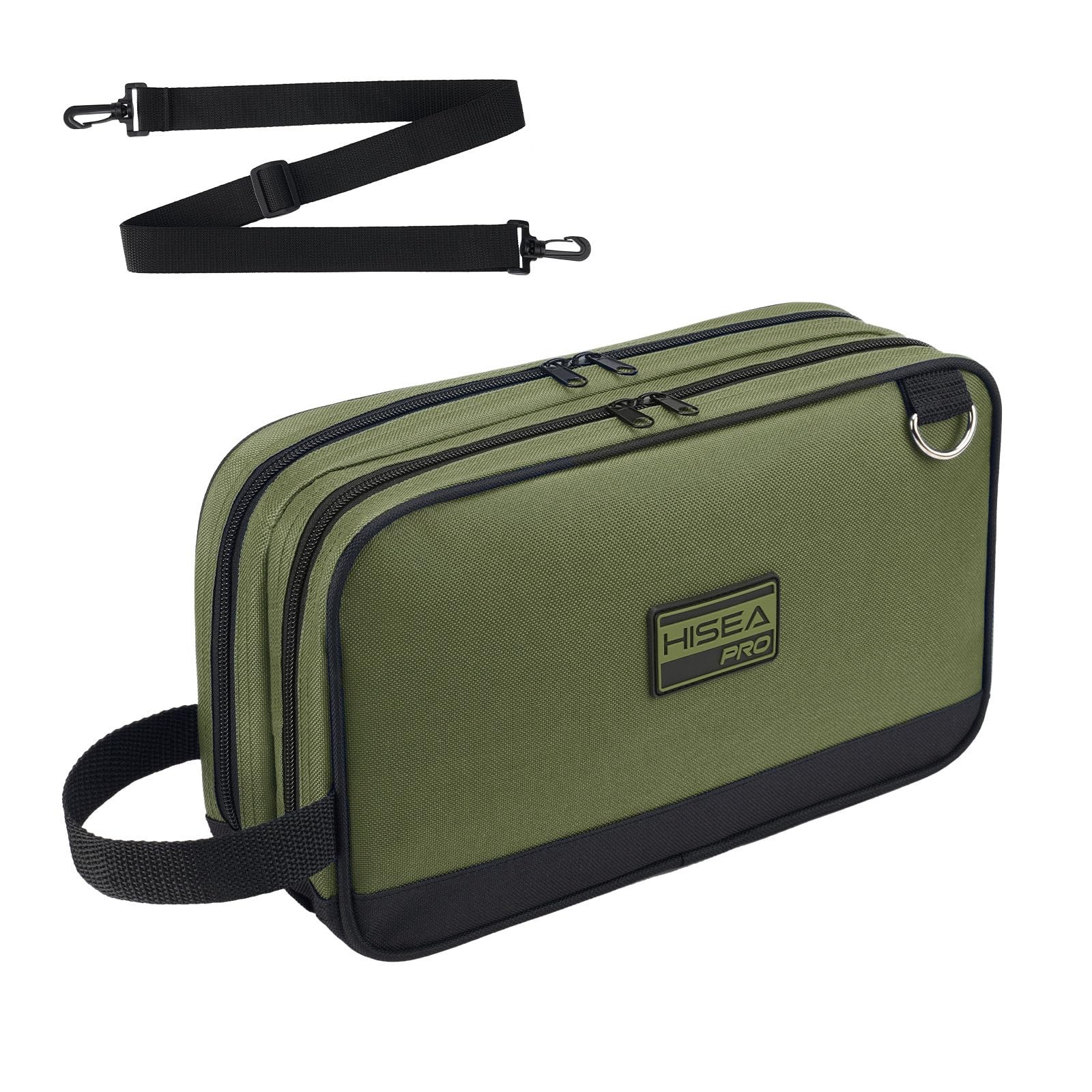 Small Tool Bag, 12 Inch Tools Pouch with 2 Pockets and Adjustable Shoulder Strap