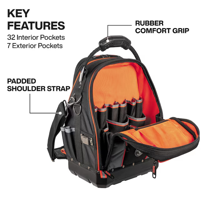 Klein Tools Tool Runner Tool Bag, 39 Pockets (US STOCK)