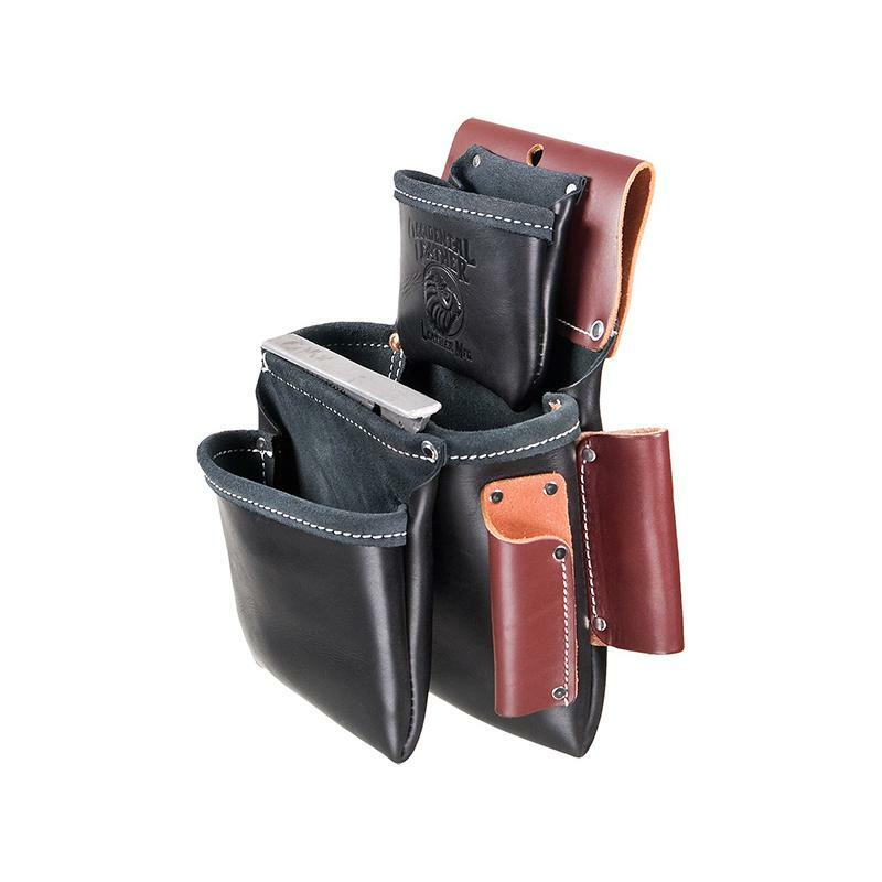 Occidental Leather B5060 3 Pouch Pro Fastener Bag – Black