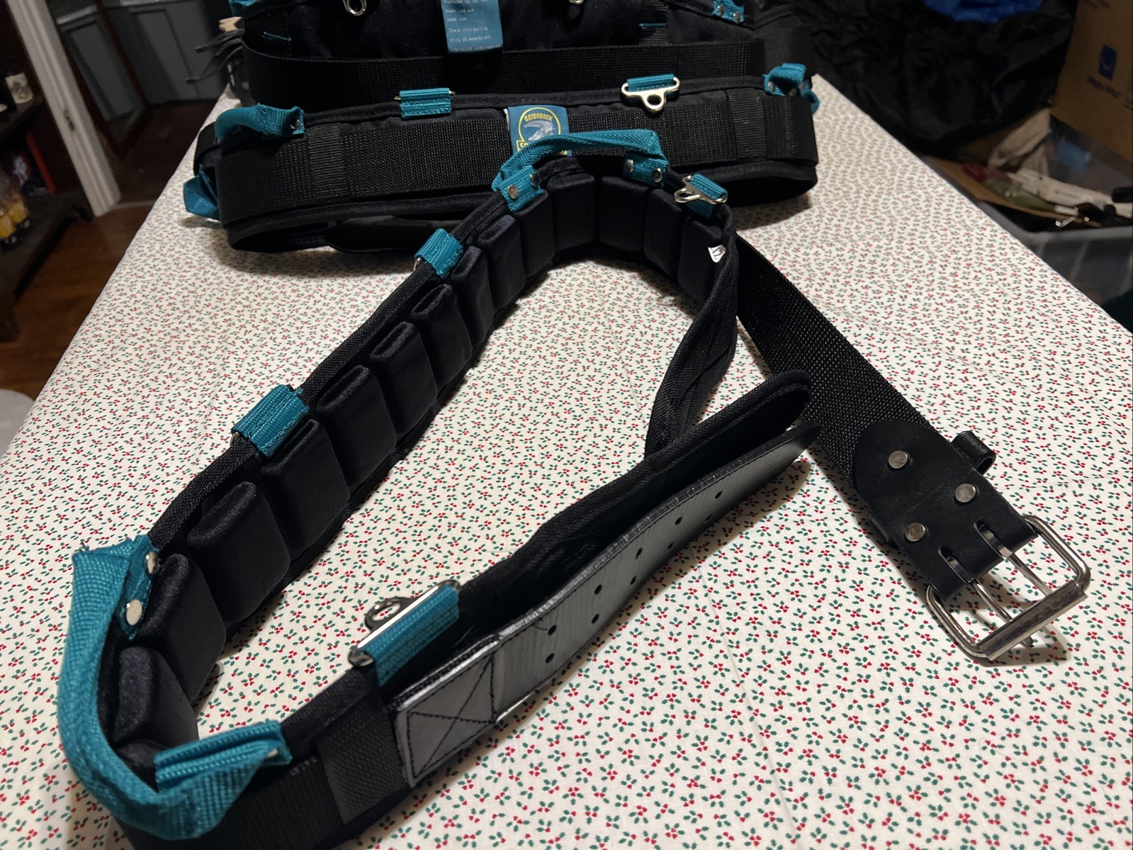 New XL Contractor Gatorback Electrician Tool Belt Only Carpenter Pouch Apron
