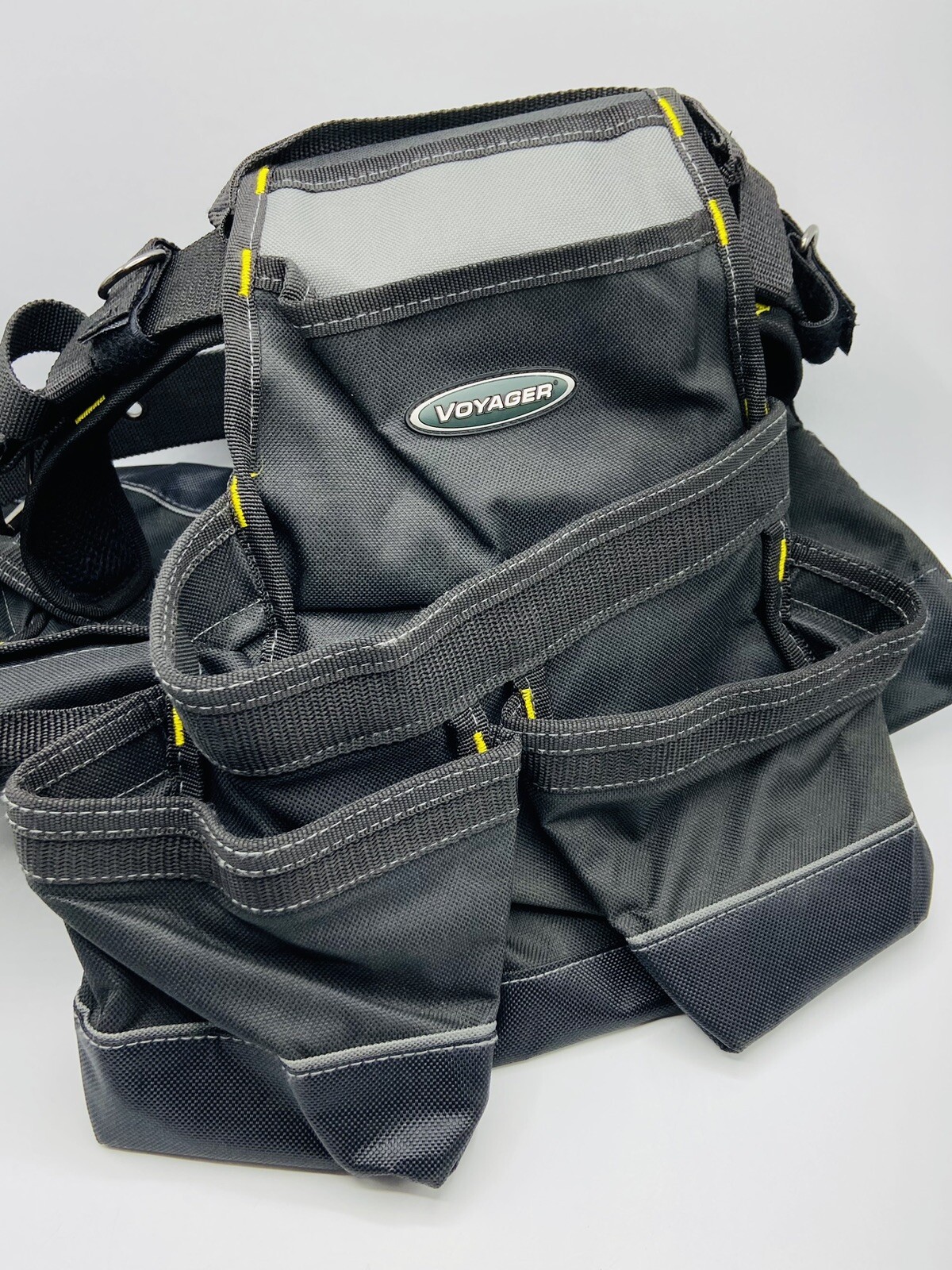 Voyager 18 Pocket Heavy Duty Tool Belt 63294 New No Tags Construction Wood Metal