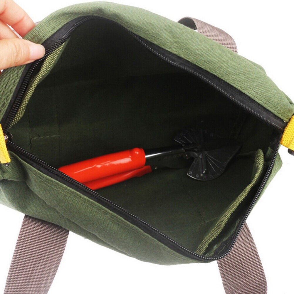 Canvas Tool Bag Heavy Duty Carry Tote Storage Work Utility Mechanics Waterproof