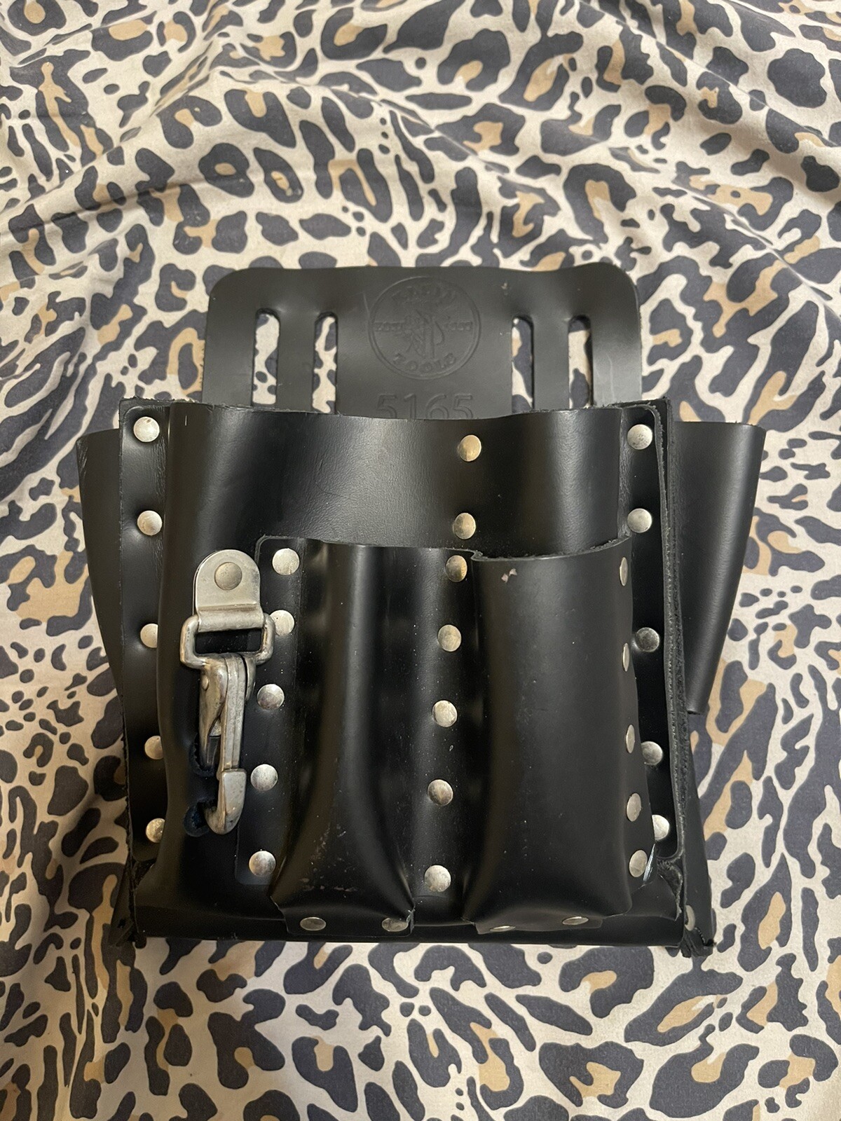 Klein Tools 5190 Leather 10-pocket Tool Pouch