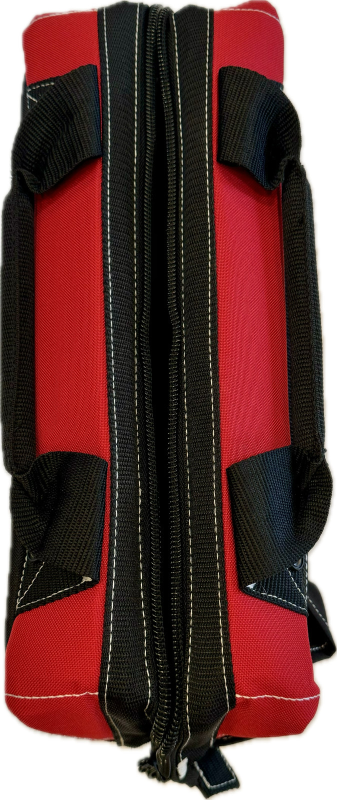 Husky Tool Bag 14 Inch Full Mouth Tote with Strap for Telescopic Handles