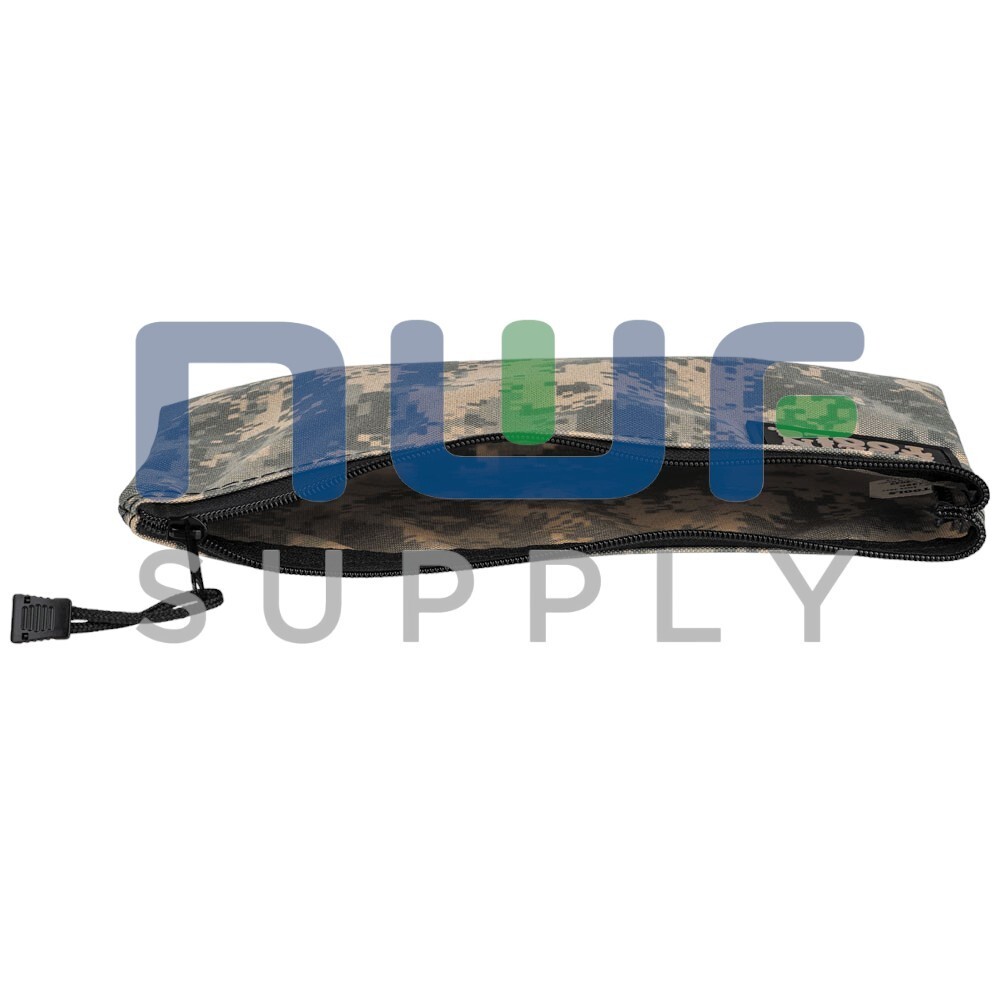 Zipper Bag, Camouflage Cordura Nylon Tool Pouch, 12-1/2-Inch