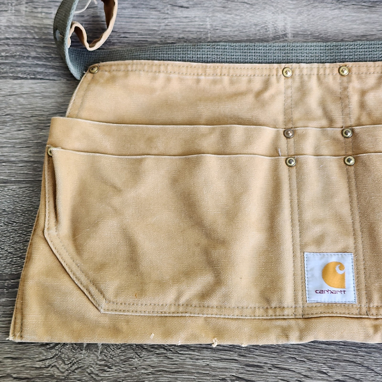 ​Carhartt Heavy Duty Canvas Utility Apron Shop Work Tool Belt Adjustable Strap