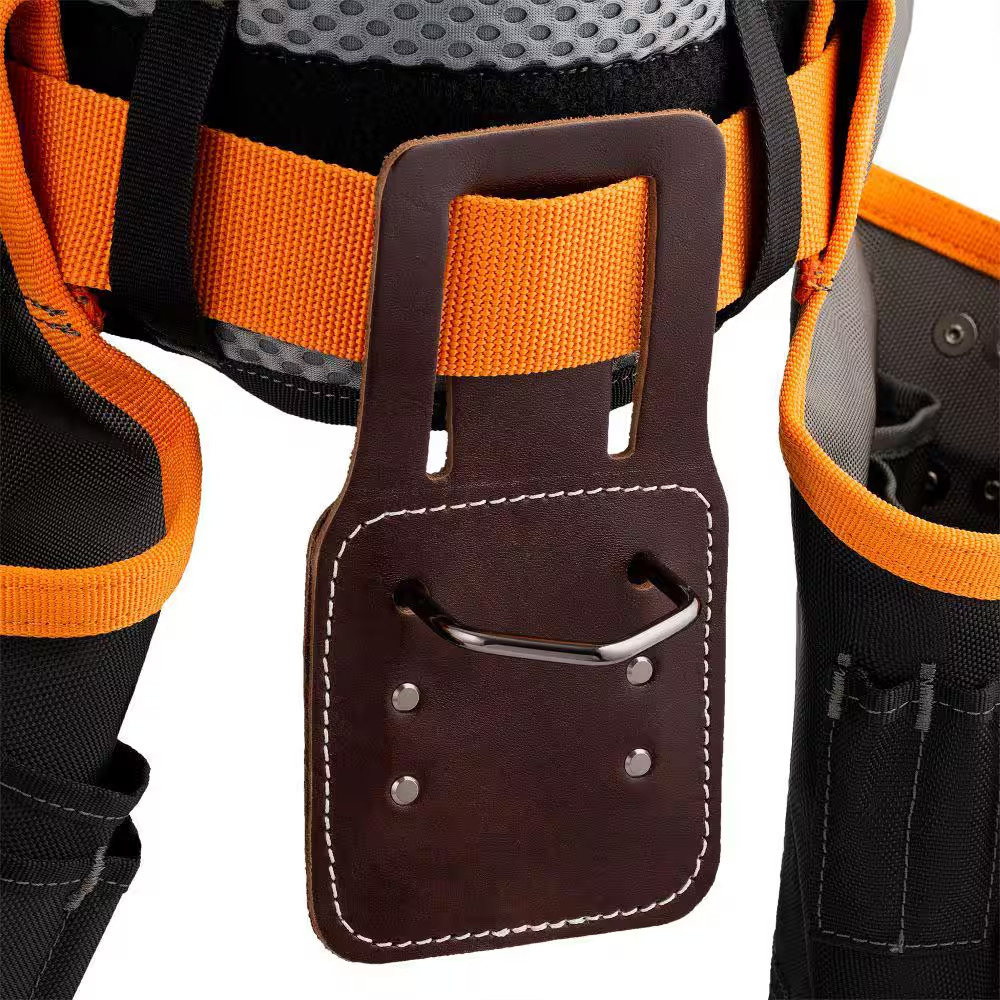 RIDGID 29 In. 23 Pocket Professional Grade 2-Bag Suspension Rig Work Tool Belt w
