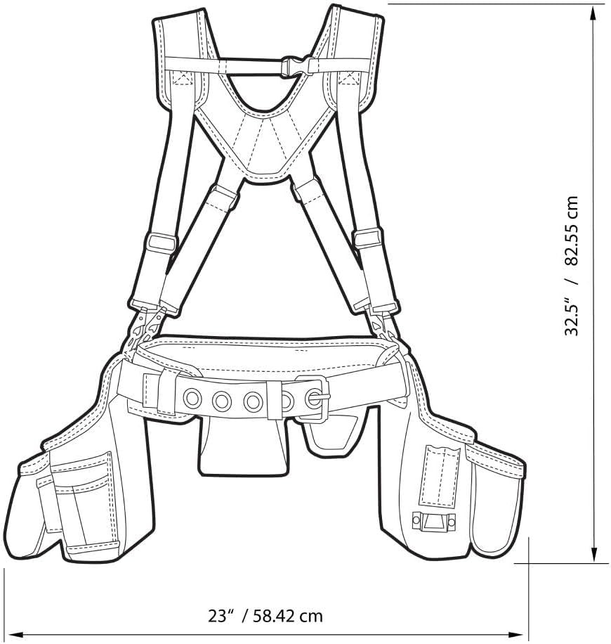 Heavy-Duty Framer Suspension Rig with Quick-Adjust Straps & Multiple Hang Points