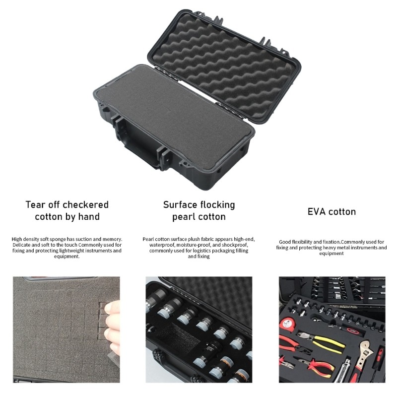 Shockproof Tool Case Lightweight Impact Resistant Tool Carriers For Professional