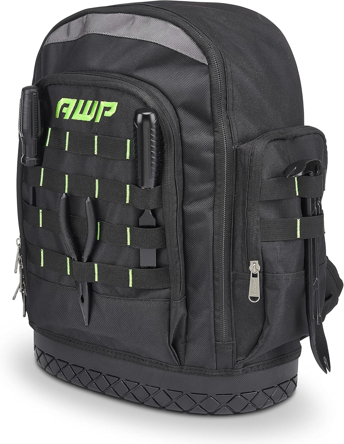 Extreme Tool Backpack | Rugged Polyester Jobsite Backpack with Waterproof…