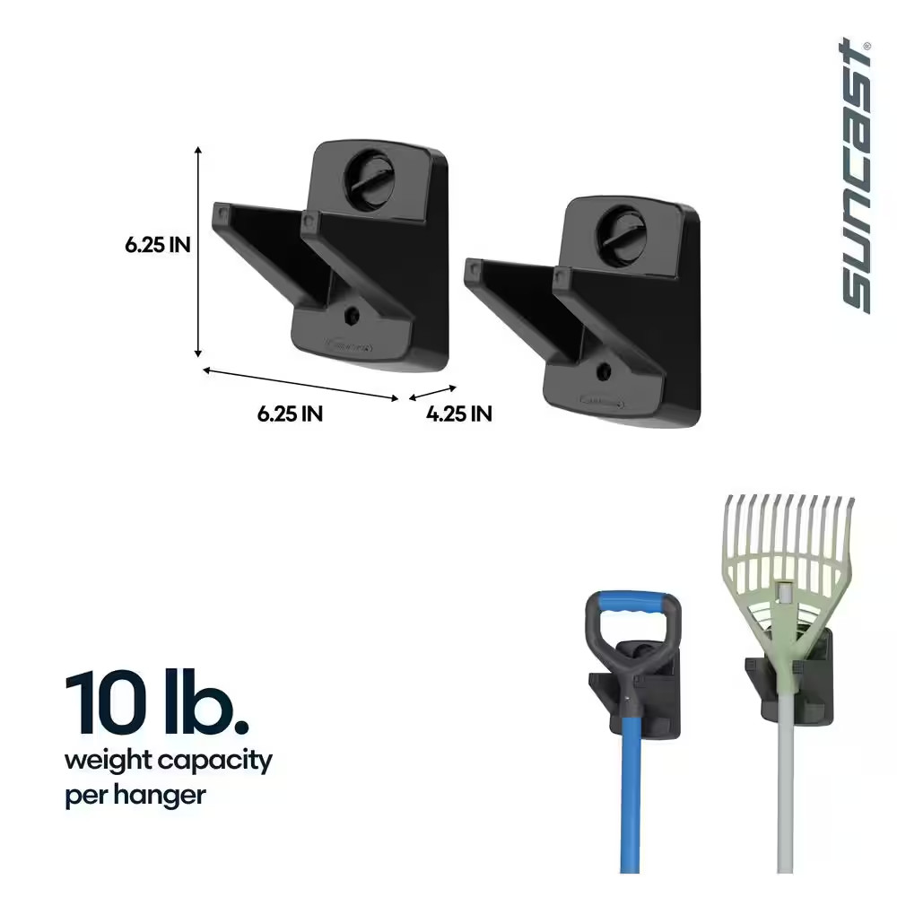 4.25 In. W X 6.25 In. H Black Tool Accessory Kit (2-Pack)