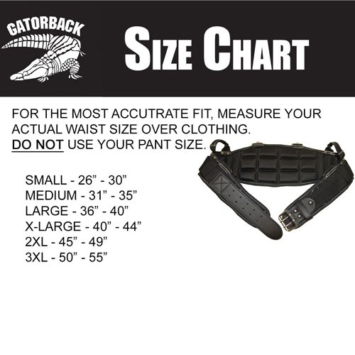 Gatorback Professional Carpenter’s Triple Tool Belt Combo B145 Adjustable Nylon