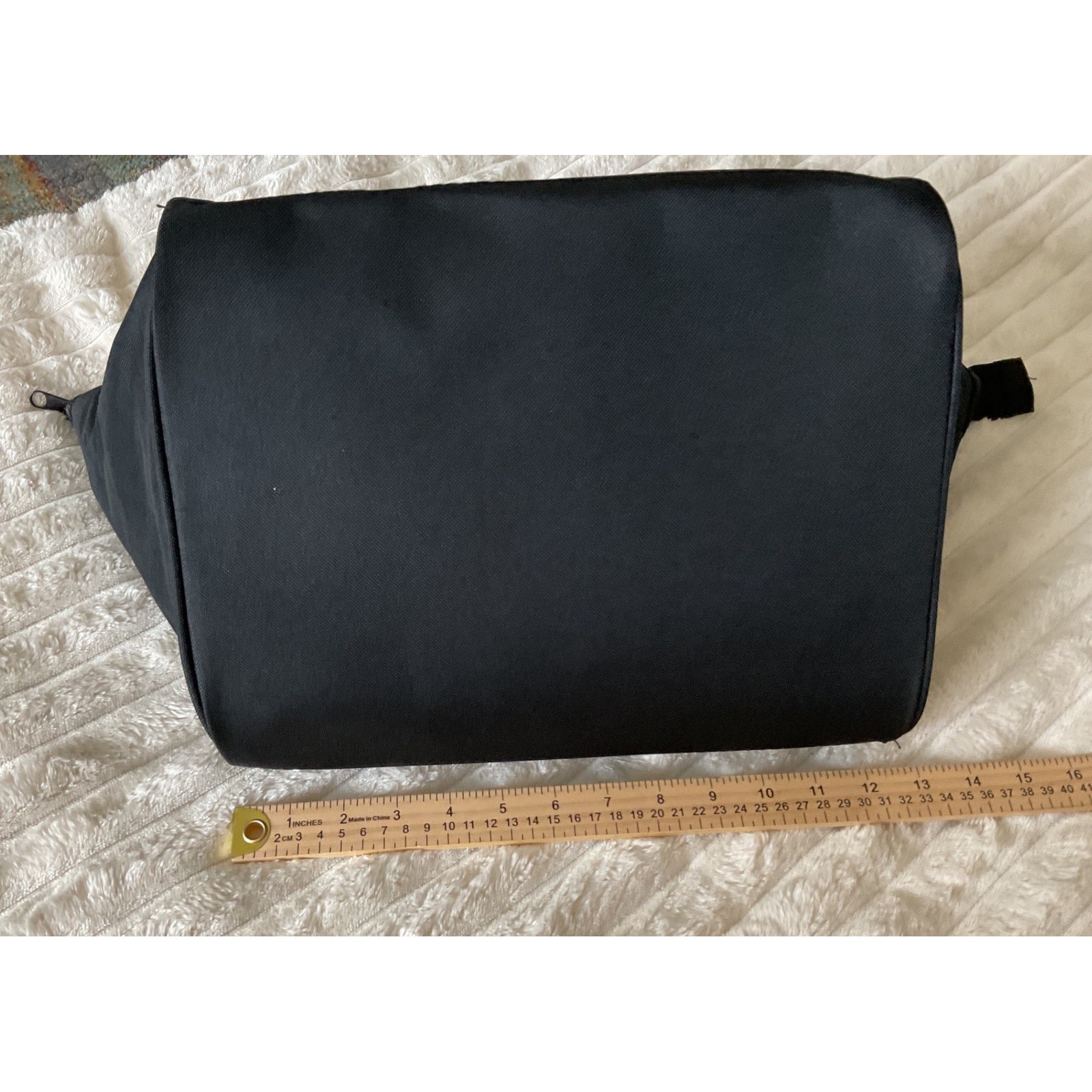 DeWalt NA705139 Heavy Duty Canvas Tool Bag Yellow Black Zippered 13 Inch Medium
