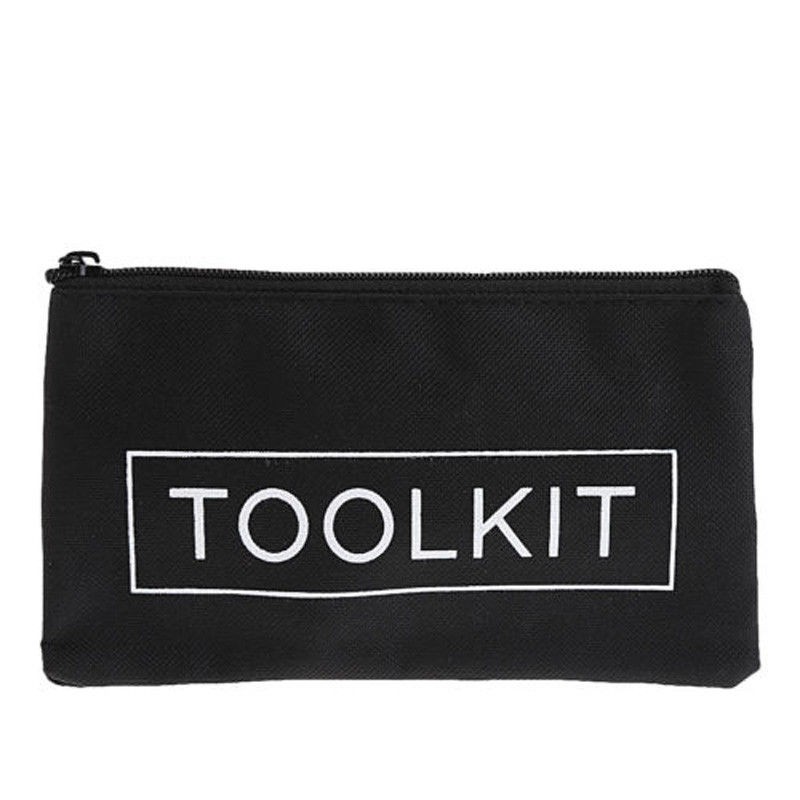Portable Tool Kit Storage Bag 19*11cm Waterproof Multi-Function 600D