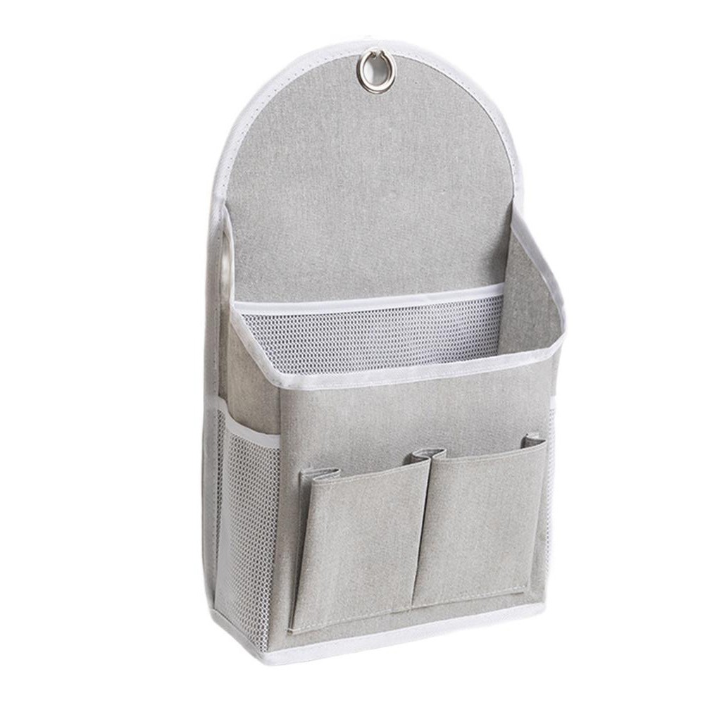 Wall Mounted Storage Bag Organizer with Multiple Compartments for Dorm