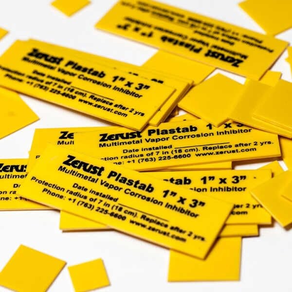 10 Pack Rust Prevention Tabs 1×3 Inch Corrosion Inhibitor Made in USA