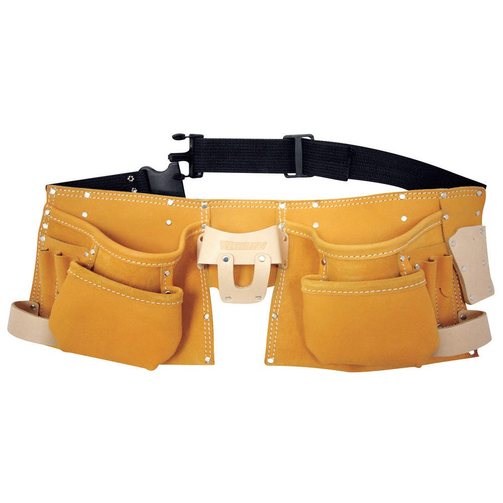 WESTWARD 5MZL2 Black,Tool Belt,Polypropylene 5MZL2