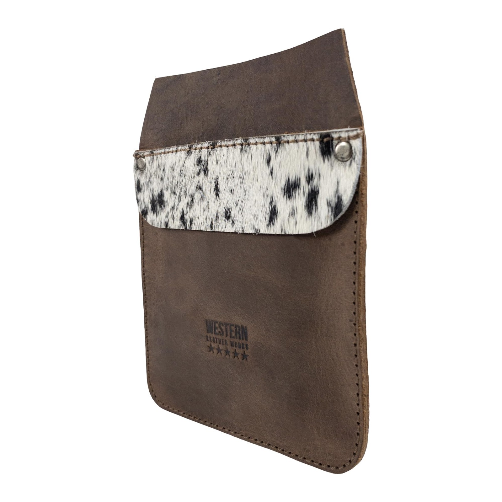 Western Leather Works, Work Pocket Organizer for Tools Handmade from Full Gra…