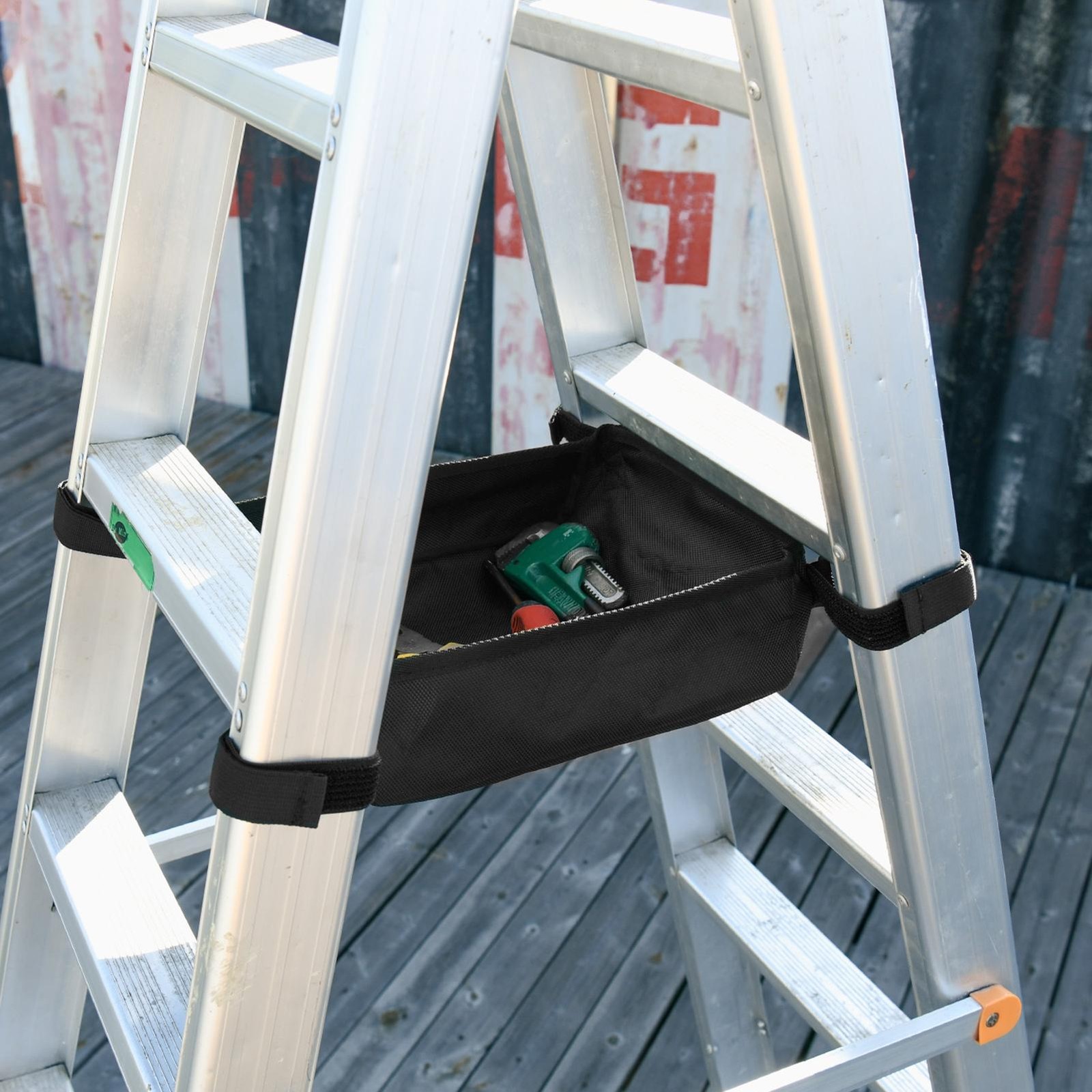 Ladder Tool Holder Giant Ladders Pouch Upgrade Cargo Storage Bag 10x10x2.7 inch
