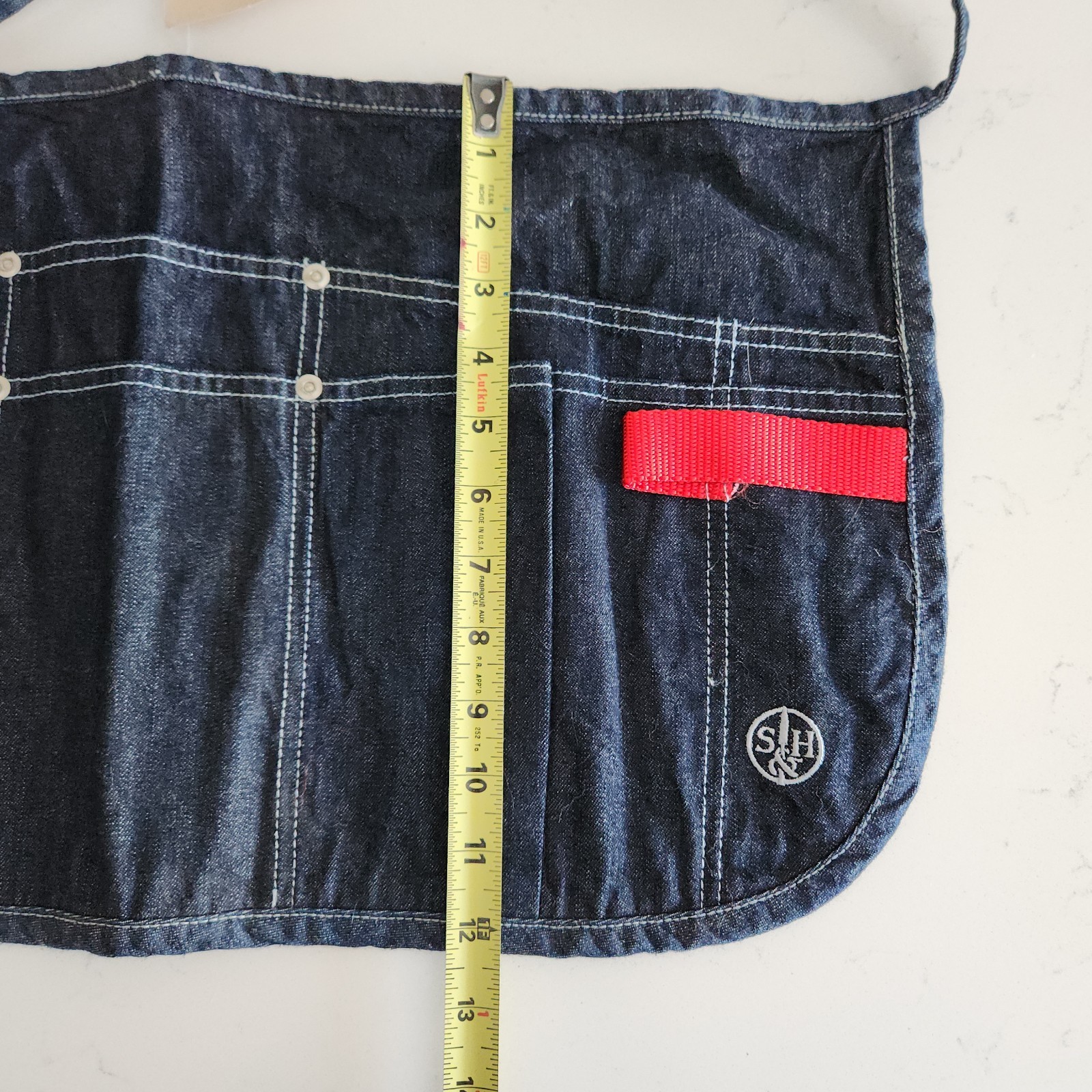 NWT Smith & Hawkins Half Waist Apron Work Garden Rugged Denim Unisex One Sz