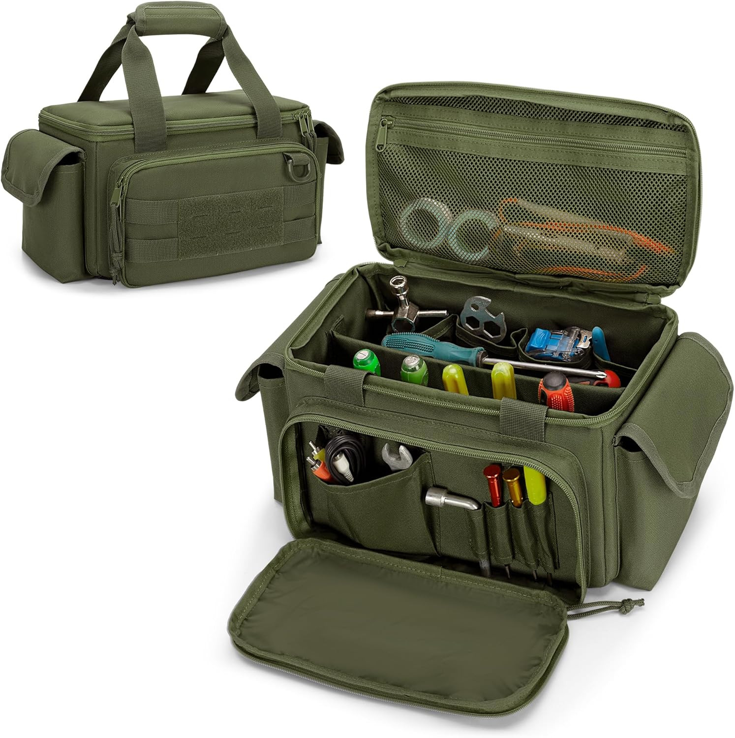 Small Tool Bag with Anti-Friction and Thick Padded Bottom, Tool Storage Organize