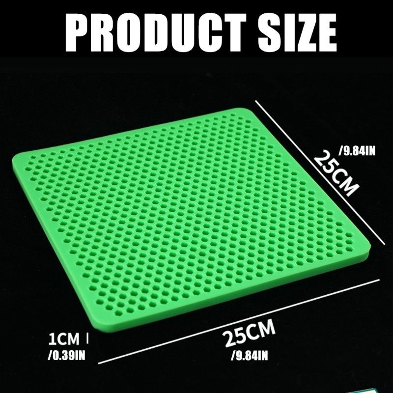 Silicone Storage Board High Efficiency Storage for M6 8mm Chucks for Workshops