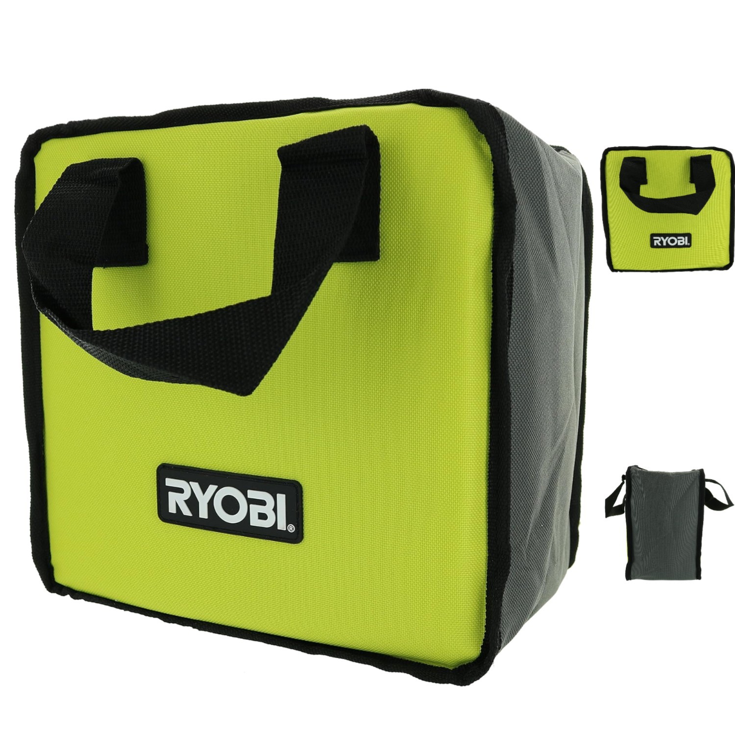 Stylish Lime Green Tool Tote with Removable Divider – Perfect for Tools & More
