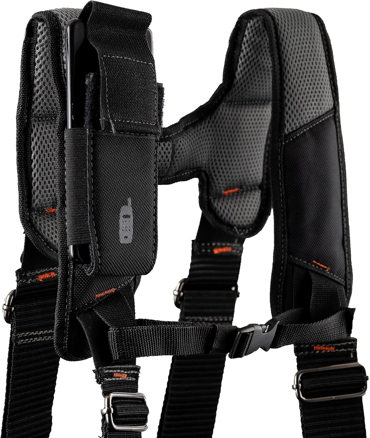 Dead On Tools – 1680 Denier Poly Carpenter’s Tool Belt, Black